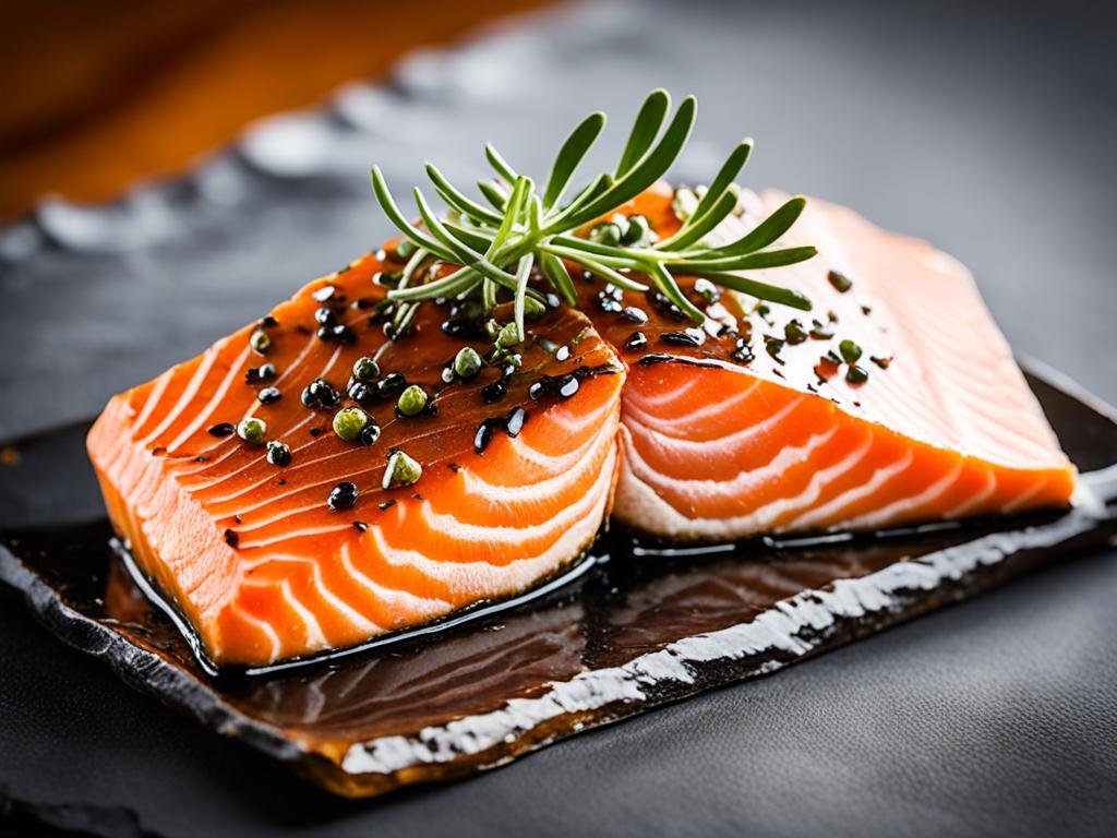 smoked salmon